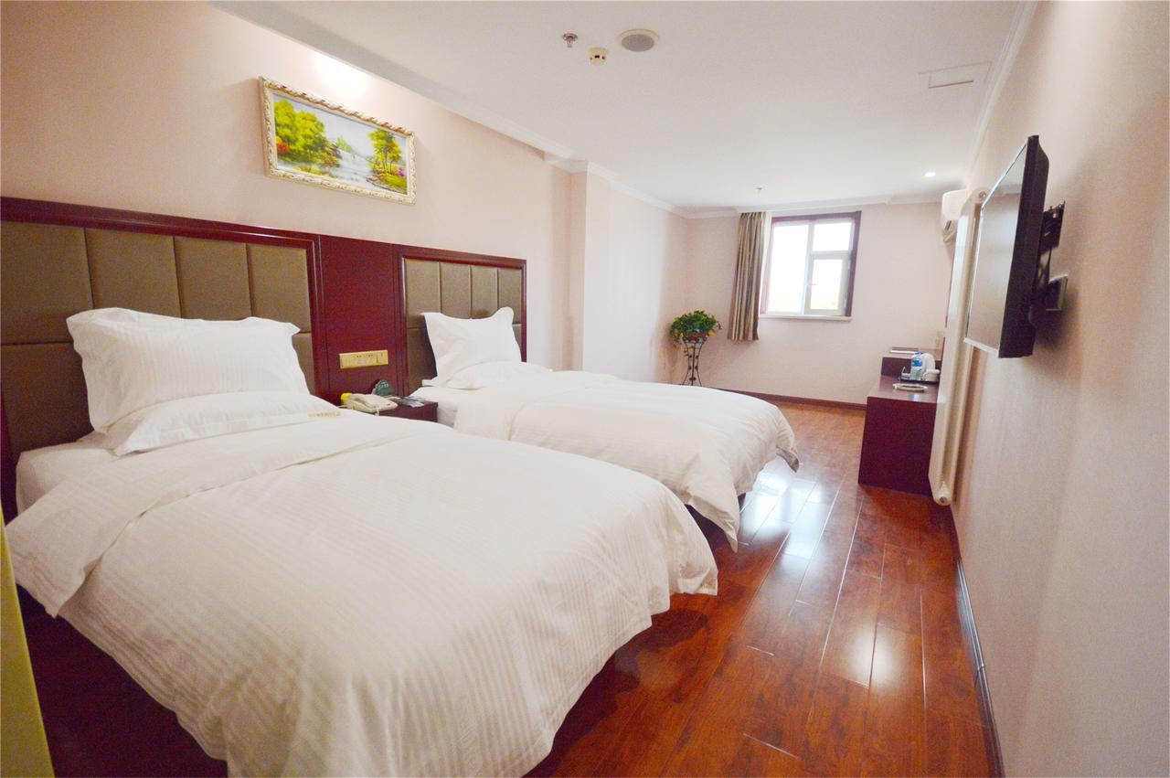 Greentree Inn Liaoning Dalian Development Zone Jinma Road Pedestrian Street Express Hotel المظهر الخارجي الصورة