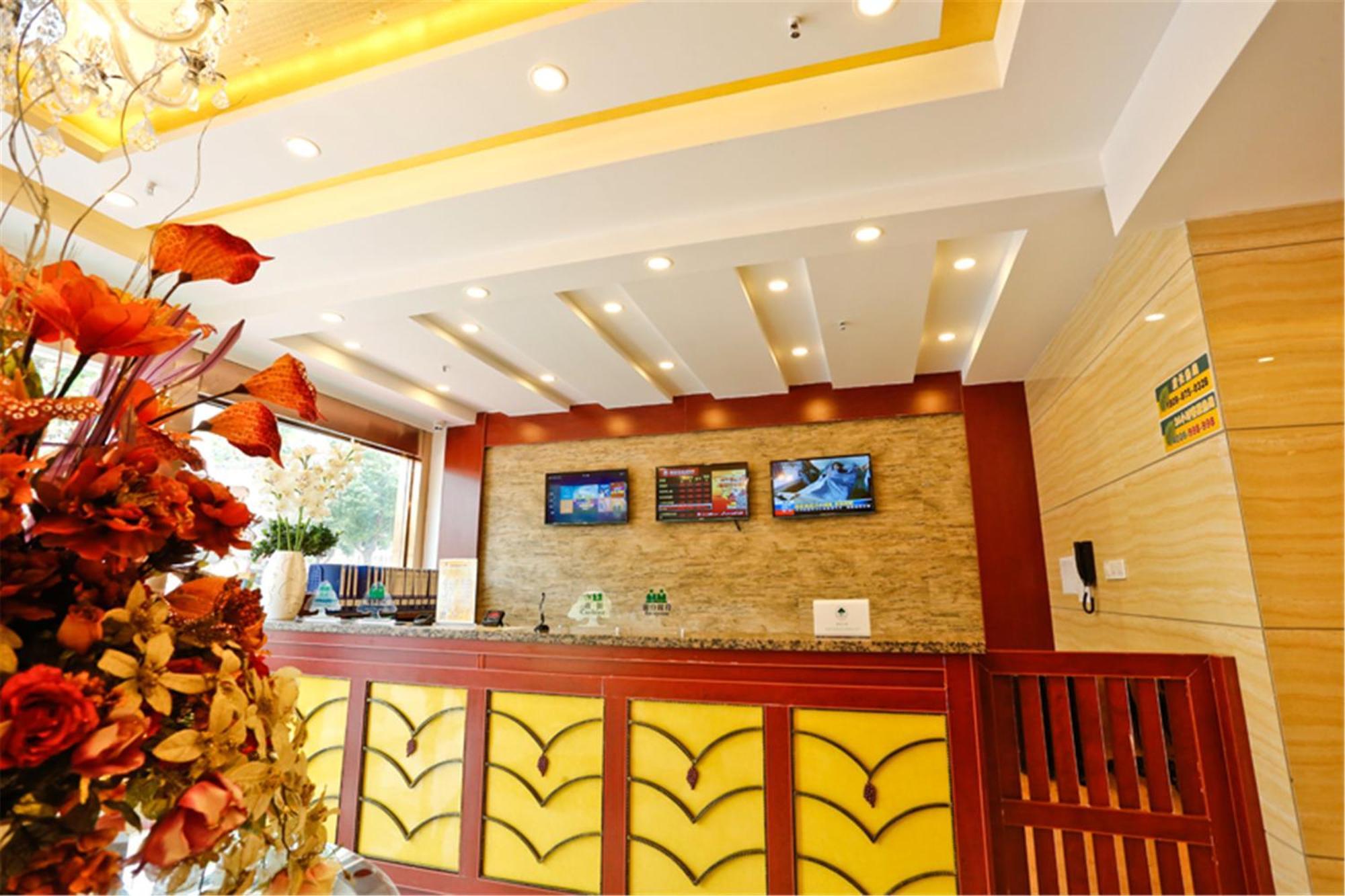 Greentree Inn Liaoning Dalian Development Zone Jinma Road Pedestrian Street Express Hotel المظهر الخارجي الصورة