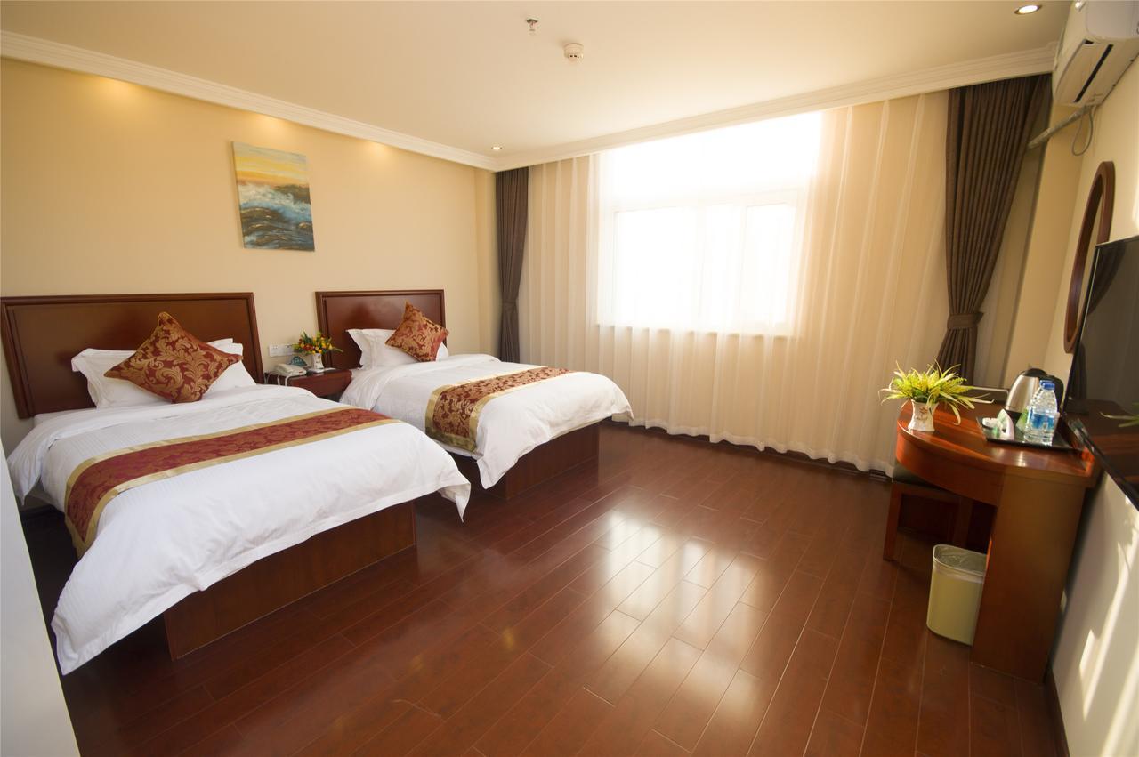 Greentree Inn Liaoning Dalian Development Zone Jinma Road Pedestrian Street Express Hotel المظهر الخارجي الصورة