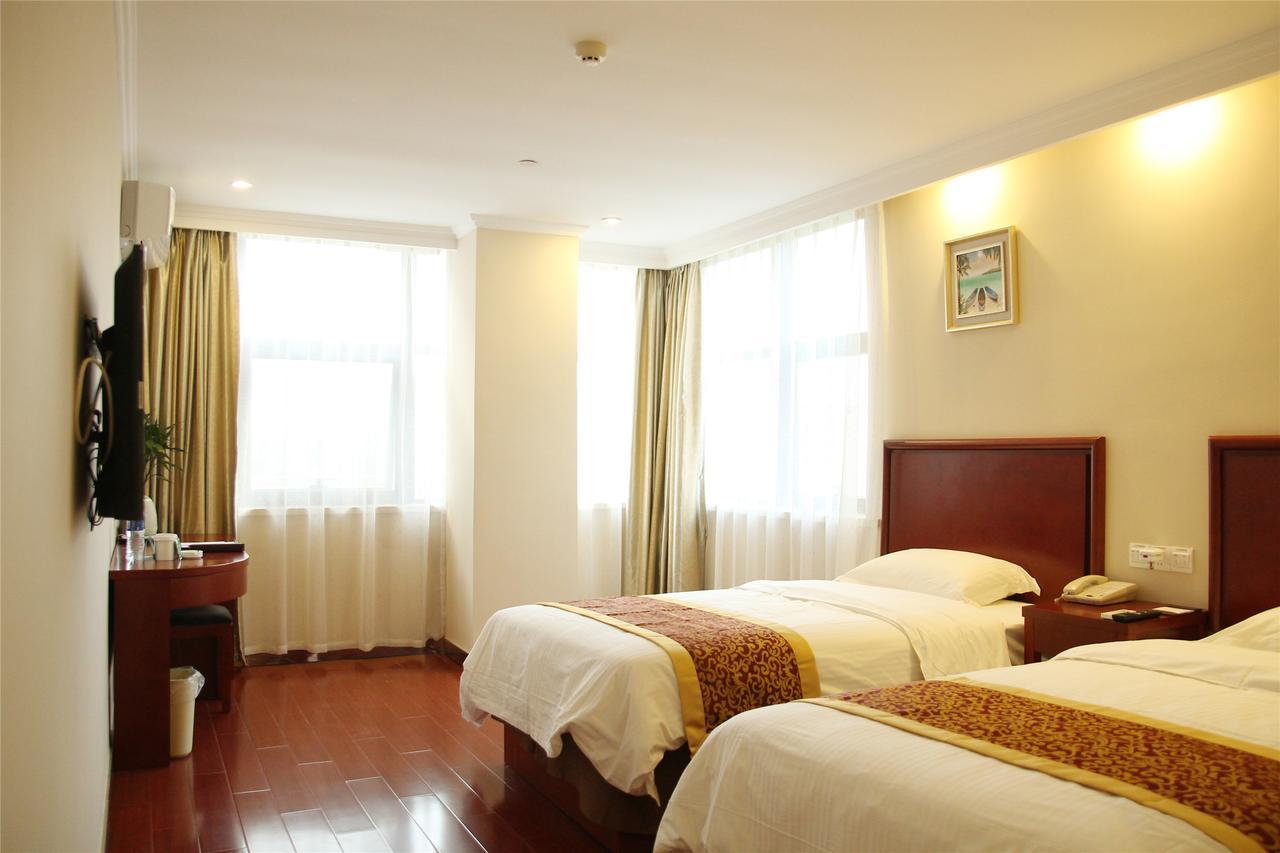 Greentree Inn Liaoning Dalian Development Zone Jinma Road Pedestrian Street Express Hotel المظهر الخارجي الصورة